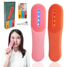 2021 amazon hot selling face care electric waterproof sonic face cleaning spin wash ultrasonic facial cleansing massage brush